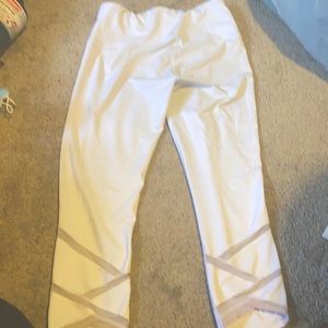 Small white leggings